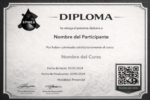 Diploma / Constancia (Mock)